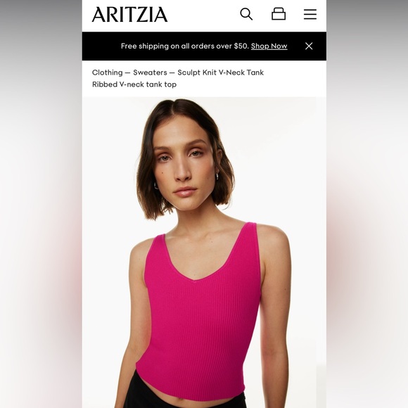 Babaton knit top - size medium - Picture 1 of 3